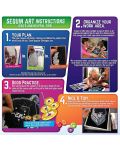 Творчески комплект KSG Crafts Sequin Art Gorjuss - Изкуство с пайети, Руби - 3t