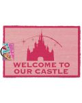 Изтривалка за врата Pyramid - Disney Princess - Welcome To Our Castle, 60 x 40 cm - 1t