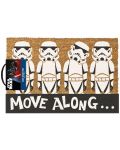 Изтривалка за врата Pyramid Movies: Star Wars - Stormtrooper Move Along - 1t