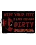 Изтривалка за врата - Deadpool (Dirty) , 60 x 40 cm - 1t