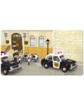 Детски пъзел Janod Lovely Puzzles - Полицейска кола на Брайс - 2t