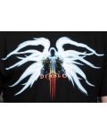 Тениска Jinx Diablo III Tyrael, черна - 3t