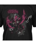 Тениска Jinx League of Legends - Chogath, черна, размер M - 2t