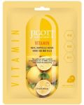 Jigott Лист маска за лице Vitamin, 27 ml - 1t