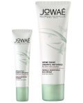 Jowae Комплект - Изглаждащ крем за суха кожа и Околоочен серум, 40 + 15 ml - 1t