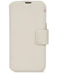 Калъф Decoded - Leather Detachable Wallet MagSafe, iPhone 15, бежов - 4t