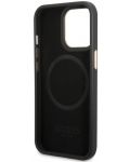 Калъф Guess - 4G MagSafe, iPhone 14 Pro, черен - 7t
