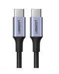 Кабел Ugreen - 403003, USB-А/USB-C, 1 m, черен - 1t