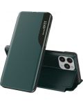Калъф Techsuit - eFold, iPhone 15, тъмнозелен - 1t