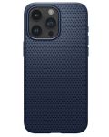 Калъф Spigen - Liquid Air, iPhone 15 Pro Max, Navy Blue - 2t