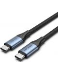 Кабел Vention - TAVHF, USB-C/USB-C, 1m, черен - 1t