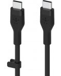 Кабел Belkin - Boost Charge, USB-C/USB-C, 3 m, черен - 1t