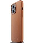 Калъф Mujjo - Full Leather, iPhone 13 Pro Max, светлокафяв - 3t