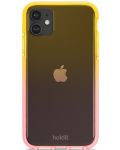 Калъф Holdit - SeeThru, iPhone 11/XR, Bright Pink/Orange Juice - 3t