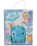 Касичка прасенце Boti Pocket Money Piggies - Синя, с аксесоари - 1t