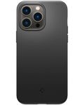 Калъф Spigen - Thin Fit, iPhone 14 Pro Max, черен - 2t