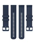 Каишка Techsuit - W006, Galaxy Watch/Huawei Watch, 20 mm, синя - 6t