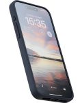 Калъф Njord - Salmon Leather MagSafe, iPhone 15 Pro Max, черен - 3t