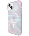 Калъф Case-Mate - Soap Bubble MagSafe, iPhone 15 Plus, многоцветен - 2t