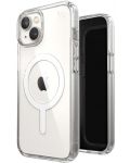Калъф Speck - Presidio Perfect Clear MagSafe, iPhone 14, прозрачен - 3t