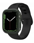Рамка Spigen - Thin Fit, Apple Watch 7, 45 mm, зелена - 1t