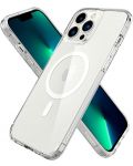Калъф Spigen - Ultra Hybrid MagSafe, iPhone 13 Pro Max, бял - 2t