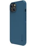 Калъф Nillkin - Super Frosted Shield Pro, iPhone 14 Plus, син - 4t