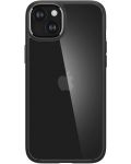 Калъф Spigen - Ultra Hybrid, iPhone 15 Plus, Matte Black - 1t