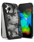 Калъф Ringke - Fusion X Design, iPhone 14 Pro, Camo Black - 1t
