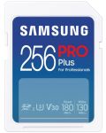 Карта памет Samsung - PRO Plus, 256GB, SDXC, U3 V30 - 1t