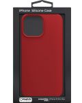 Калъф Next One - Silicon MagSafe, iPhone 13 Pro Max, червен - 7t