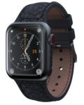 Каишка Njord - Salmon Leather, Apple Watch, 40/41 mm, тъмносива - 4t