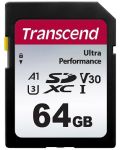 Карта памет Transcend - Ultra Performance, 64GB, SDXC UHS-I - 1t