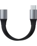 Кабел Satechi - Mini Extension, USB-C/USB-C, 0.13 m, черен - 1t