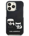 Калъф Karl Lagerfeld - TPE K and C, iPhone 13 Pro, черен - 1t