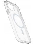 Калъф Cellularline - Gloss Mag, iPhone 13 mini, прозрачен - 2t