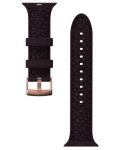Каишка Njord - Salmon Leather, Apple Watch, 44/45 mm, кафява - 2t