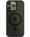 Калъф Next One - Black Mist Shield MagSafe, iPhone 15 Pro, черен - 2t