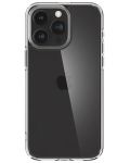 Калъф Spigen - Crystal Hybrid, iPhone 15 Pro Max, прозрачен - 8t