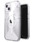 Калъф Speck - Presidio Perfect Clear Grip MagSafe, iPhone 13, прозрачен - 2t