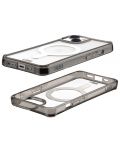 Калъф UAG - Plyo MagSafe, iPhone 14 Plus, прозрачен/сив - 3t