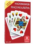 Карти за игра - Belot Hungarian-Romanian, червени - 1t