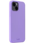 Калъф Holdit - Silicone, iPhone 14/13, Violet - 2t