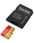 Карта памет SanDisk - Extreme, 128GB, microSDXC, UHS-I + адаптер - 4t