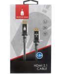 Кабел Spartan Gear - 075774, HDMI/HDMI, 1.5m, Aluminum - 2t