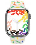 Каишка Apple - Pride Edition Sport M/L, Apple Watch, 45 mm, многоцветна - 3t
