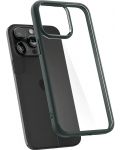 Калъф Spigen - Ultra Hybrid, iPhone 15 Pro Max, Abyss Green - 3t