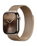 Каишка Apple - Milanese Loop, Apple Watch, 46 mm, M/L, Natural Milanese - 1t