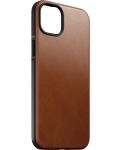 Калъф Nomad - Modern Leather MagSafe, iPhone 14, English Tan - 2t