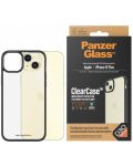 Калъф PanzerGlass - ClearCase D3O, iPhone 15 Plus, черен - 1t